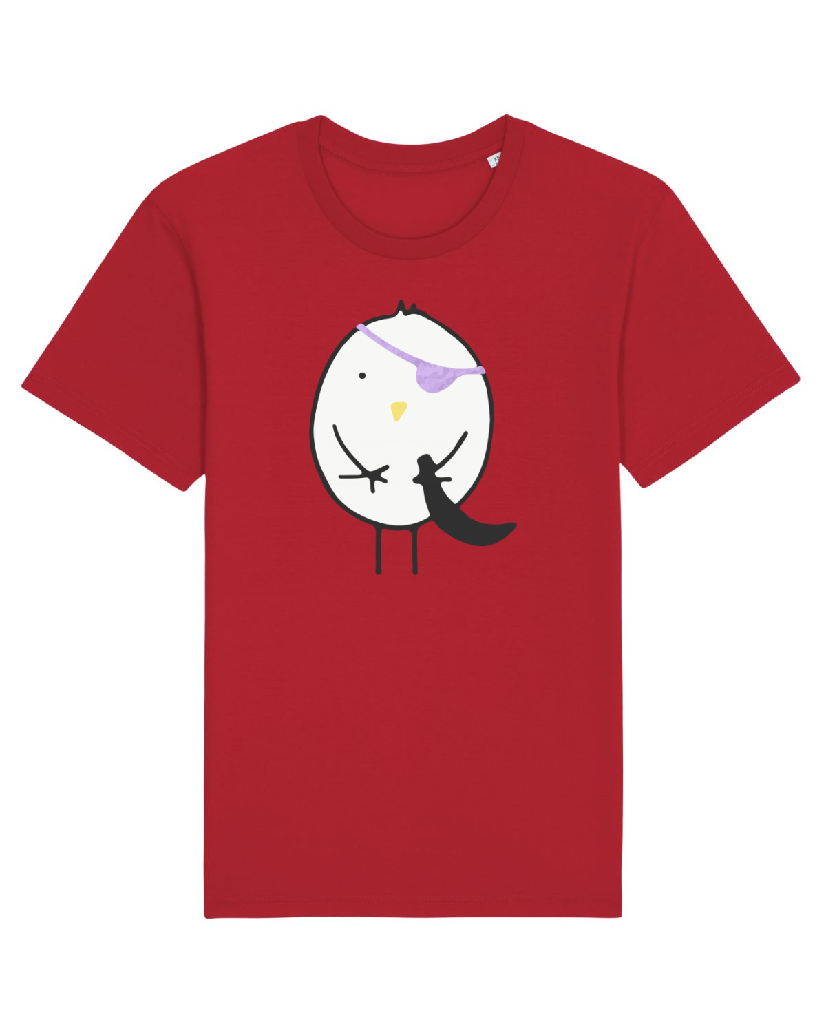 Tricou mânecă scurtă Unisex Rocker Red
