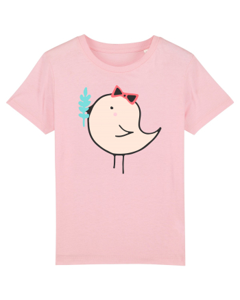 Pasarica cu Fundita Cotton Pink