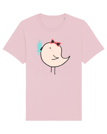 Pasarica cu Fundita Cotton Pink