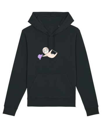 Lenes Sloth cu Palarie Black