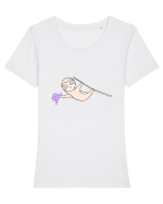 Lenes Sloth cu Palarie Tricou mânecă scurtă guler larg fitted Damă Expresser