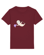 Lenes Sloth cu Palarie Tricou mânecă scurtă  Copii Mini Creator