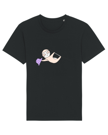 Lenes Sloth cu Palarie Black