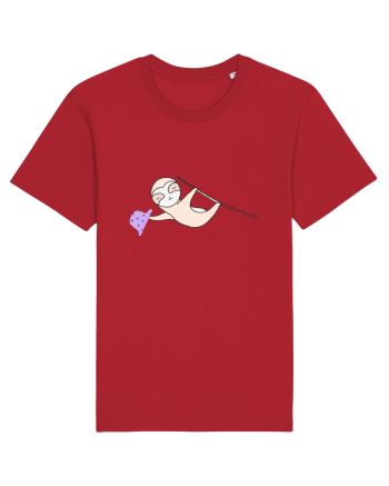 Lenes Sloth cu Palarie Red