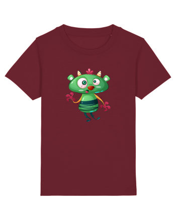 Monstrulet Verde Burgundy