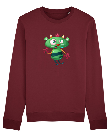 Monstrulet Verde Burgundy