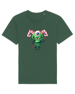 Ciclop Verde Tricou mânecă scurtă Unisex Rocker