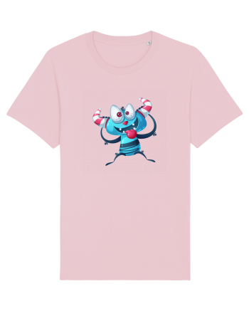 Monstrulet Albastru Cotton Pink