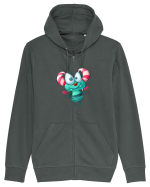 Monstrulet Verzui Hanorac cu fermoar Unisex Connector