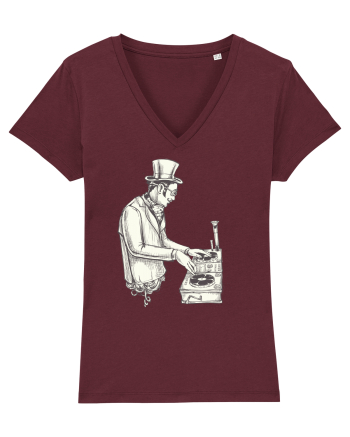 Steampunk DJ 2 Burgundy