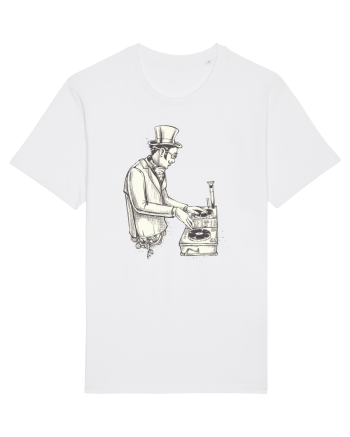 Steampunk DJ 2 White