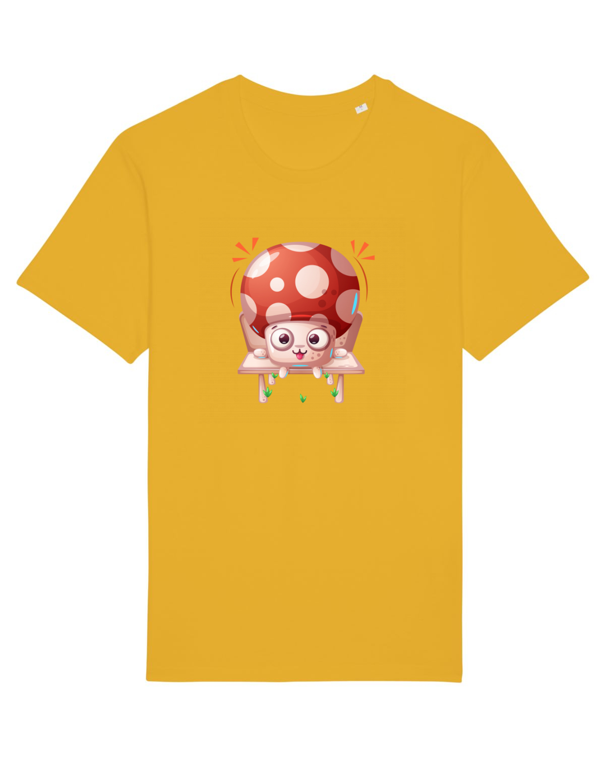 Tricou mânecă scurtă Unisex Rocker Spectra Yellow