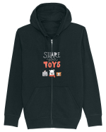 Share your Toys Hanorac cu fermoar Unisex Connector