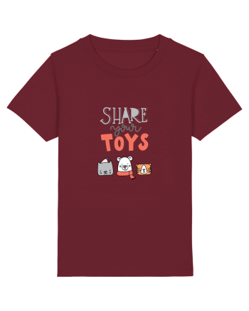 Share your Toys Burgundy