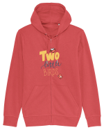 Two Little Birds Hanorac cu fermoar Unisex Connector