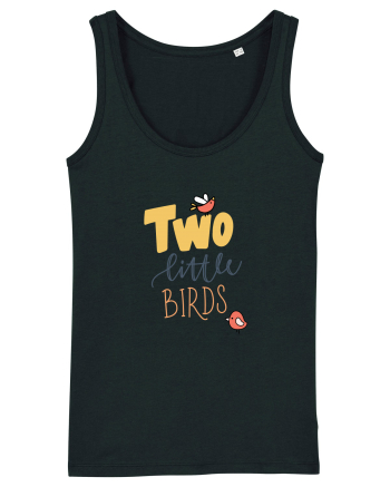 Two Little Birds Black