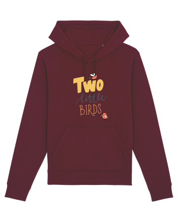 Two Little Birds Burgundy