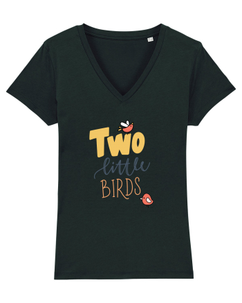 Two Little Birds Black