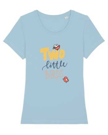 Two Little Birds Sky Blue
