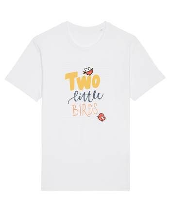 Two Little Birds White