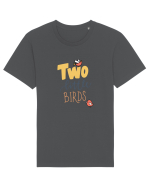 Two Little Birds Tricou mânecă scurtă Unisex Rocker