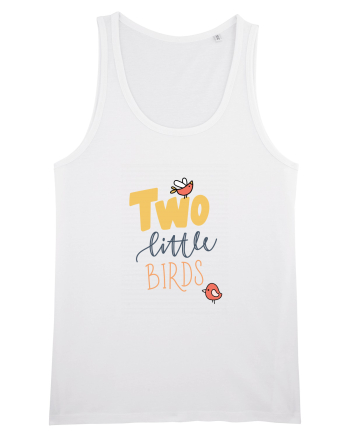 Two Little Birds White