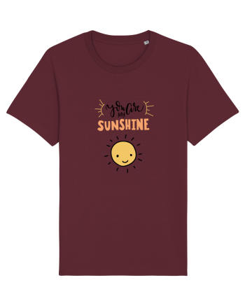 You are My Sunshine Burgundy