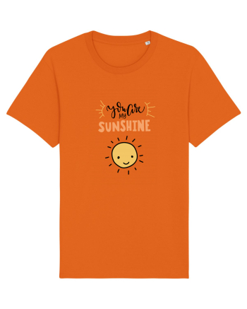 You are My Sunshine Bright Orange
