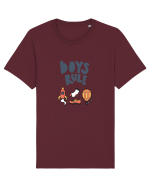 Boys Rule Tricou mânecă scurtă Unisex Rocker