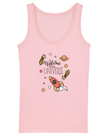 Welcome to my Universe Cotton Pink