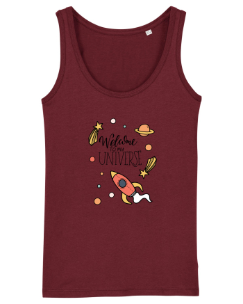 Welcome to my Universe Burgundy