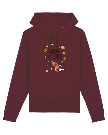Welcome to my Universe Burgundy