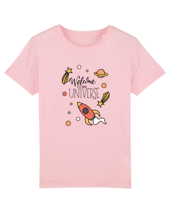 Welcome to my Universe Cotton Pink