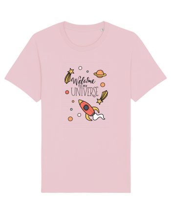 Welcome to my Universe Cotton Pink