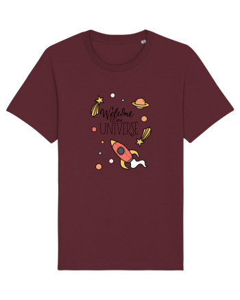 Welcome to my Universe Burgundy
