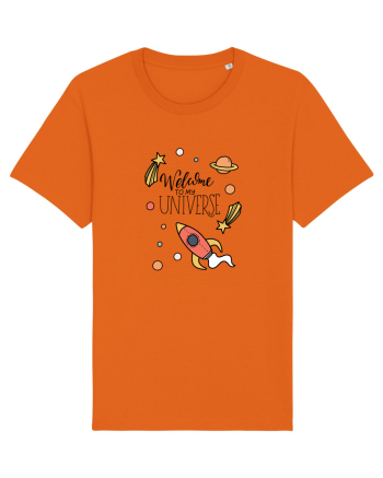 Welcome to my Universe Bright Orange