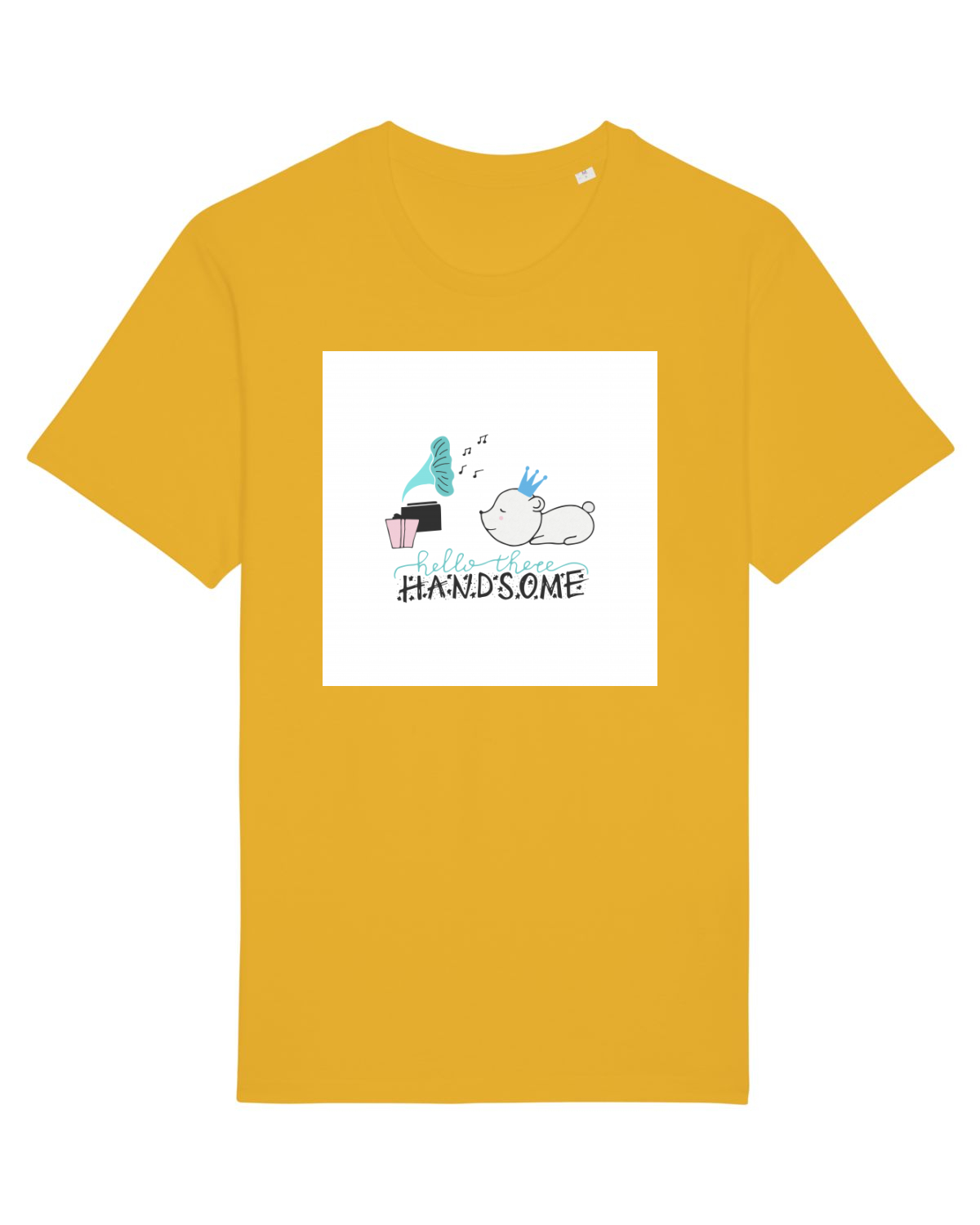 Tricou mânecă scurtă Unisex Rocker Spectra Yellow
