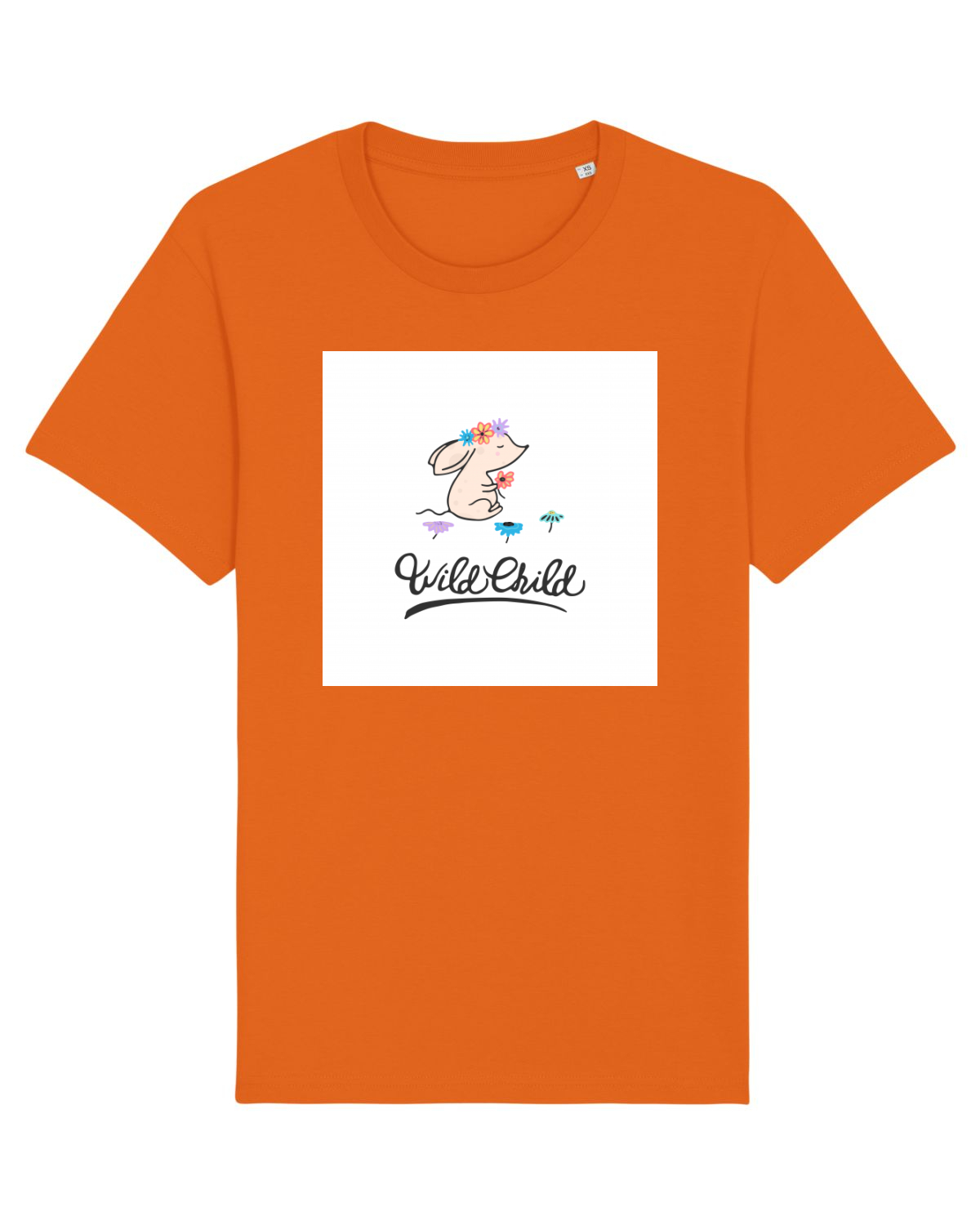 Tricou mânecă scurtă Unisex Rocker Bright Orange