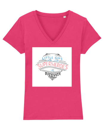 Little Boys are Superheroes Raspberry