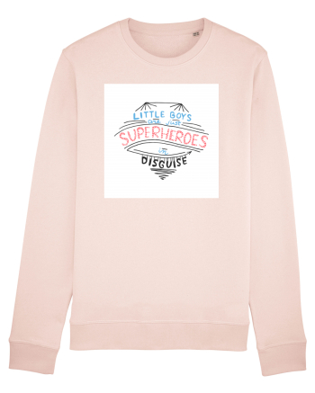 Little Boys are Superheroes Candy Pink