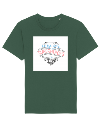 Little Boys are Superheroes Bottle Green