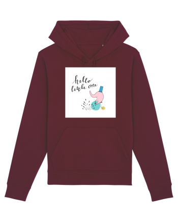 Hello Little One Burgundy
