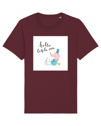 Hello Little One Burgundy