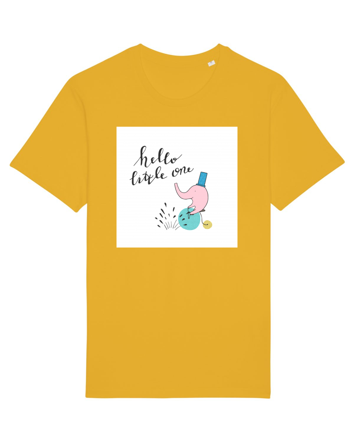 Tricou mânecă scurtă Unisex Rocker Spectra Yellow