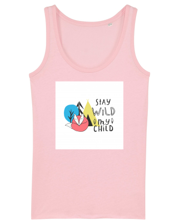 Stay Wild my Child Cotton Pink