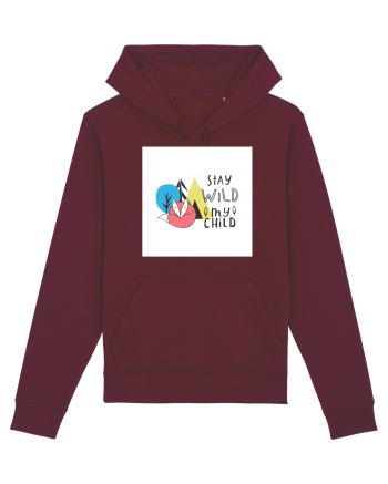 Stay Wild my Child Burgundy
