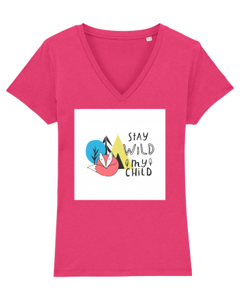 Stay Wild my Child Raspberry
