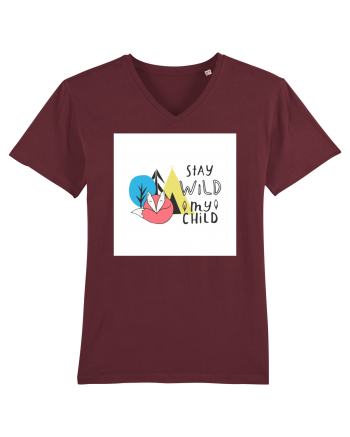 Stay Wild my Child Burgundy