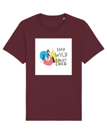 Stay Wild my Child Burgundy