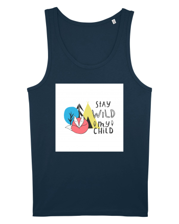 Stay Wild my Child Navy